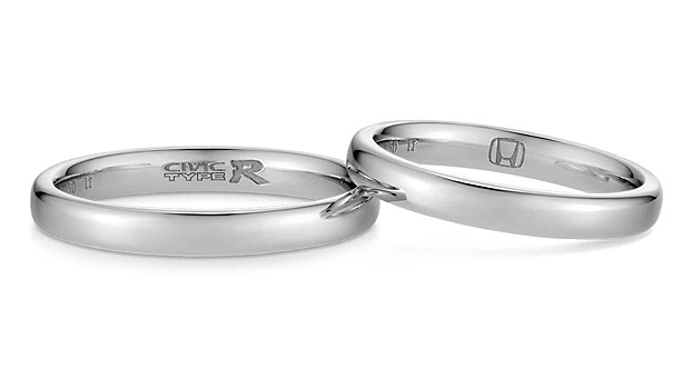 Свадебные кольца с логотипом Honda появятся в продаже