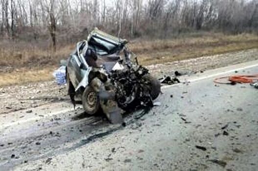 В Кинельском районе, столкнувшись с КамАЗом, погиб водитель ВАЗ 2112