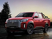 Обновленный рамный пикап SsangYong полностью рассекречен