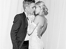 Фраза на свадебном платье жены Джастина Бибера смутила фанатов