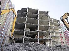 В Самаре начали демонтировать недостроенную девятиэтажку на пересечении улиц Карла Маркса и Киевской