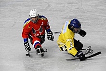 Серия матчевых встреч следж-хоккеистов Южной Кореи и России впервые стартовала под Тулой