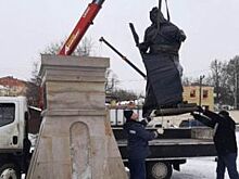 В Александрове снова установили памятник Ивану Грозному