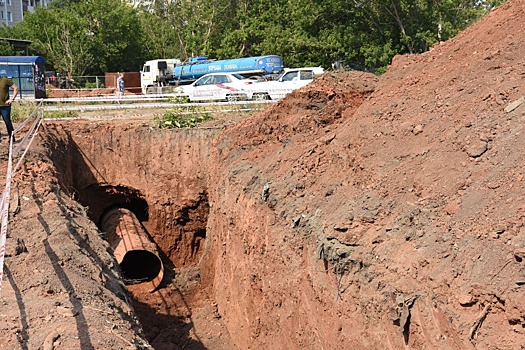 Водовод за СКК «Оренбуржье» отремонтируют раньше установленного срока