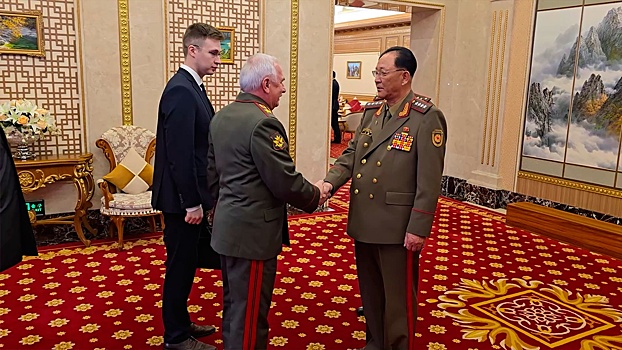 Генерал армии Горемыкин встретился с министром обороны КНДР в Пхеньяне