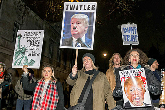 Британия встречает Трампа изощренным русским матом