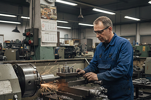 Токарь дорожного предприятия в Новосибирской области получил тяжелую травму на производстве