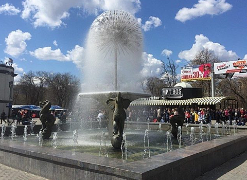 В мае фонтан «Одуванчик» в Саратове закроют на реконструкцию