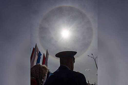 Необычное явление заметили в российском городе в День Победы