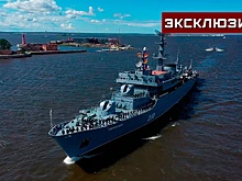 Величественным строем: тренировку парада на День ВМФ сняли с коптера в Кронштадте