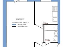 Крошечная кухня в хрущевке: 4 варианта планировки от профи