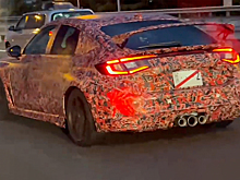 Honda Civic Type R нового поколения попал на видео