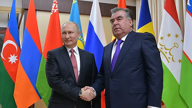 Путин заявил Рахмону, что между Душанбе и Москвой все идет по плану