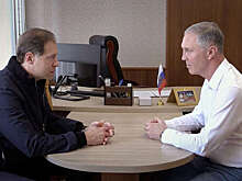 Глава Минпромторга РФ Денис Мантуров посетил с рабочей поездкой Херсонскую область