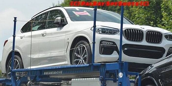Новый BMW X4 засветился без камуфляжа