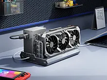 Minisforum выпустила открытую док-станцию для видеокарт с Thunderbolt 5