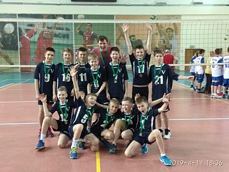 Волейболисты Сокола заняли третье место на Первенстве Москвы