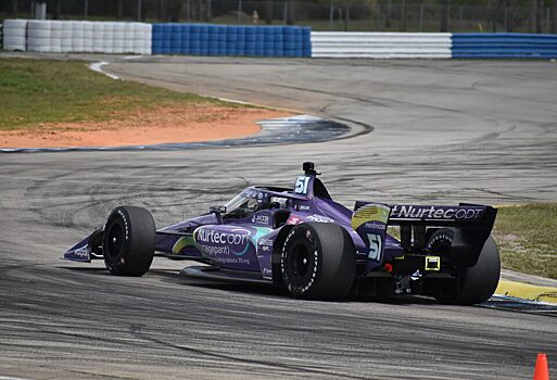 Тесты IndyCar в Себринге глазами Ромена Грожана. Видео