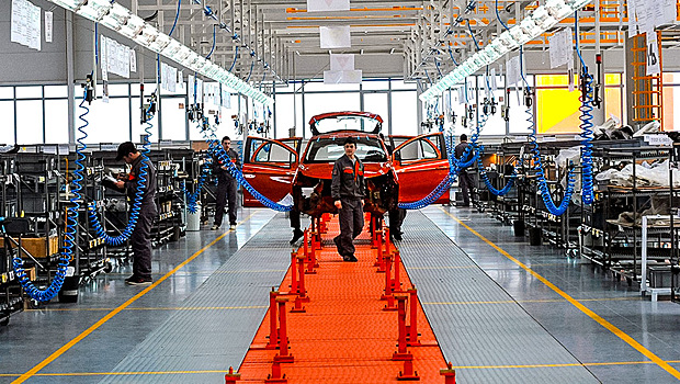 На Украине в 52 раза сократилось производство автомобилей