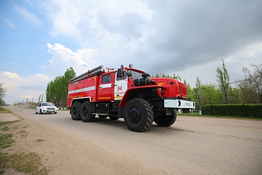 В Волгограде мужчина пострадал при пожаре