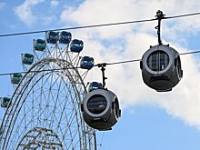 Работа канатной дороги на ВДНХ приостановлена из-за ветра