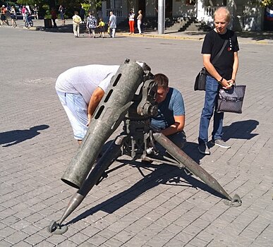 В Севастополе показали трофейное вооружение сирийских боевиков