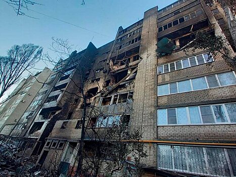 Угроза обрушения балконов возникла в четвертом подъезде поврежденного дома в Ейске