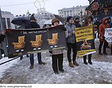 Митинги обманутых дольщиков: первая половина декабря 2017 г.