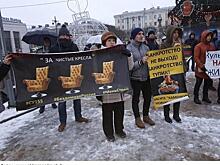 Митинги обманутых дольщиков: первая половина декабря 2017 г.