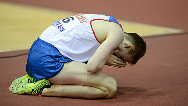 Холмогоров победил в беге на 800 метров на чемпионате России