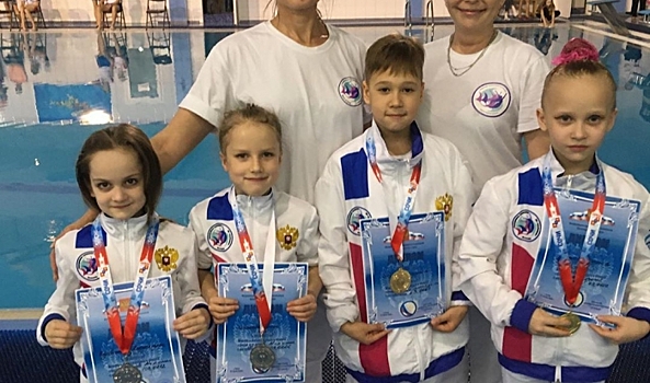 Волгоградцы завоевали 3 медали первенства ЮФО по синхронному плаванию