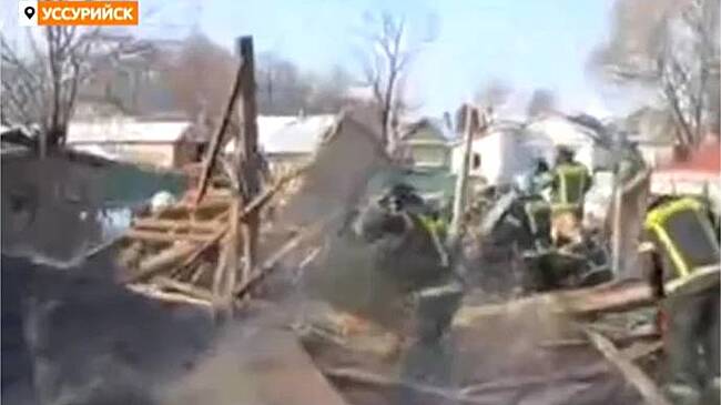Женщина стала жертвой уничтожившего дом взрыва в российском городе