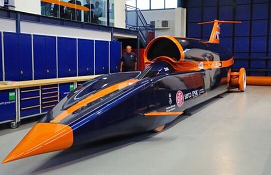 Стартовали испытания сверхскоростного болида Bloodhound SSC