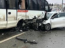 Нижегородский автобус с детьми попал в ДТП в Пензе: погибли взрослый и ребенок