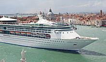 Четыре круизных лайнера отменили заход в Венецию из-за наводнения