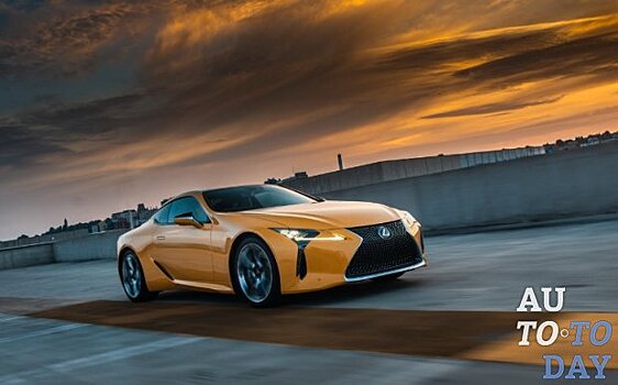 Новое видео с Lexus LC 500 объединило роскошь, скорость и ночь