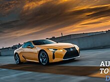 Новое видео с Lexus LC 500 объединило роскошь, скорость и ночь