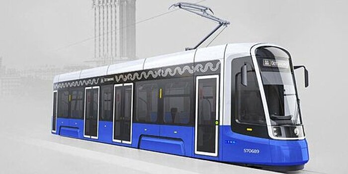 В Москве запустят 109 новых трамваев