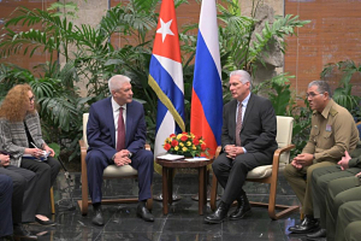 В Гаване состоялась встреча Владимира Колокольцева с Президентом Республики Куба Мигелем Диас-Канелем Бермудесом