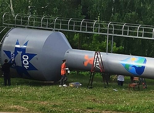 В Сарапульском районе готовят к установке новую водонапорную башню