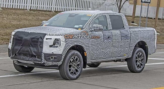 Ford Ranger Wildtrak 2022 года вывели на тесты в Австралии