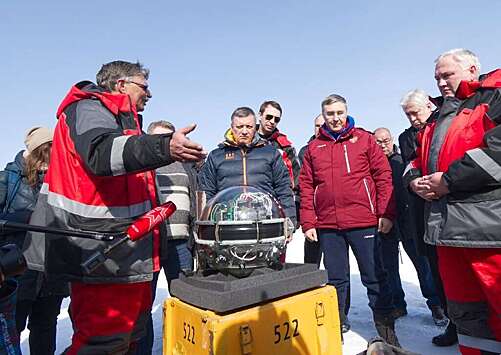 Россия размещает гигантский нейтринный телескоп в водах озера Байкал