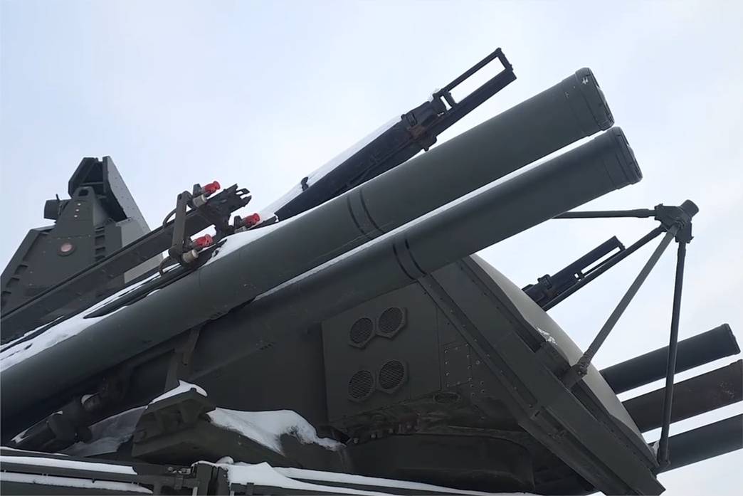 Минобороны показало гибридный Панцирь-С