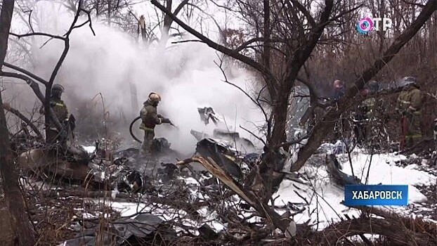 В обслуживающей компании заявили, что упавший в Хабаровске вертолет был допущен к полетам