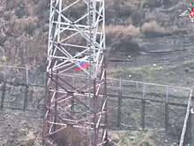 Минобороны показало видео водружения флага над Кругляковкой Харьковской области