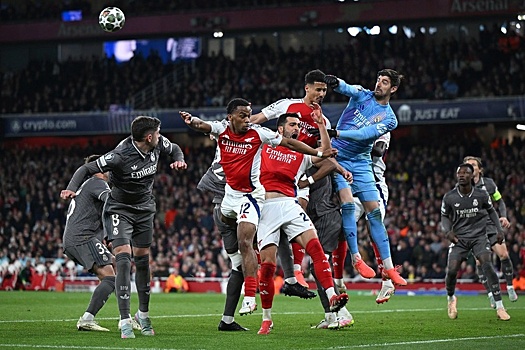 "Реал" примет "Арсенал"  после поражения в первом матче 1/4 финала со счетом 0:3