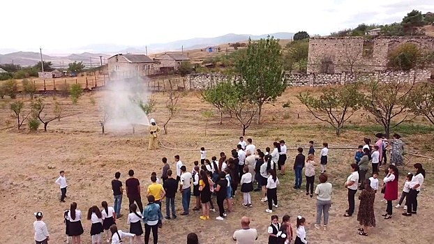 Российские миротворцы провели «Урок Мира» в школе Нагорного Карабаха