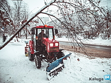 Снег вывезут с четырех улиц и площадей Калуги