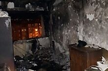 Два пенсионера пострадали в пожаре в 16-этажном доме в Иркутске