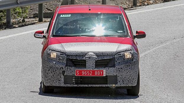Седан Dacia Logan 2017 попал в объективы фотошпионов